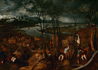 The Gloomy Day - Spring, 1559 by Pieter Bruegel the Elder